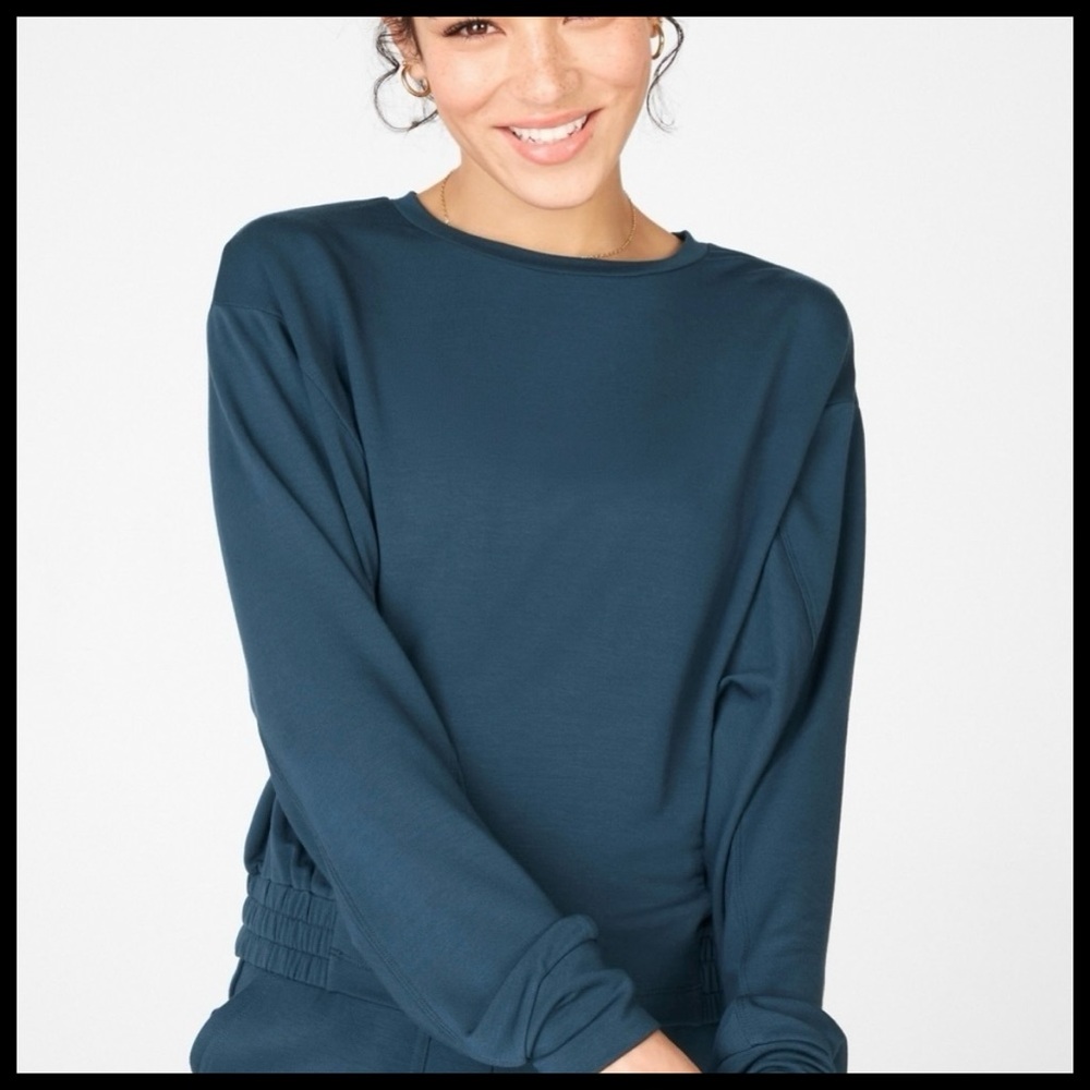 Fabletics Julie Dolman Cropped Sweatshirt